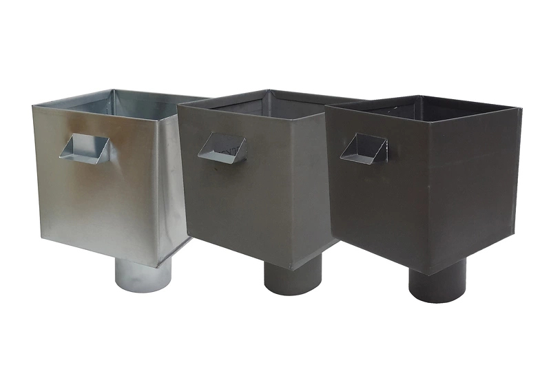 gamme de boîte à eau zinc