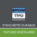 logo epdm-tpo étanchéité durable et toitures végétalisées