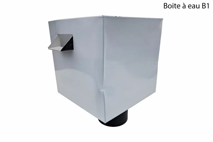 Boite à eau destockage B1 RAL7016 - deformée