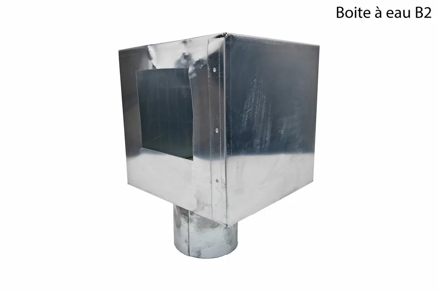 Boite à eau destockage B2 - dos déformé, rayures