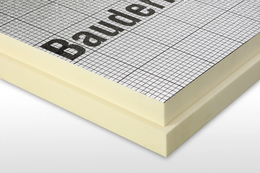 isolant Bauder PIR FA-TE F R bords feuillur&eacute;s