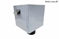 Boite à eau destockage B1 RAL7016 - deformée