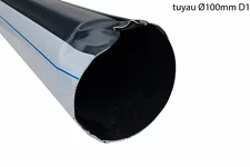 tuyau descente 100mm destockage D1 extrémités déformées
