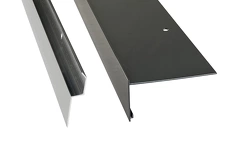 Profil de Solin et Profil de rive 50/100 laqu&eacute;e RAL 7016